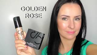 * GOLDEN ROSE TOTAL COVER & LONG WEAR FINISHING POWDER * TEST | by Malowanka