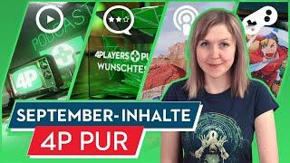 4Players PUR: Die exklusiven Inhalte im September