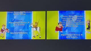 El Chavo Animado End Credits Played Twice at the Same Time on Galavision