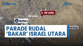 Update Hari Ke-242 Perang Israel-Hamas: Parade Rudal Hizbullah 'Bakar' Israel Utara, 15 Titik Hangus