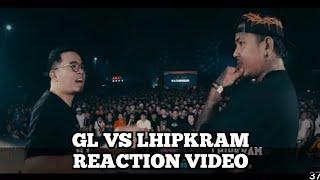 FlipTop - GL vs Lhipkram PRODUCER REACTION