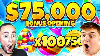 THE ULTIMATE $75,000 BONUS OPENING.. 100X MULTIPLIER!!