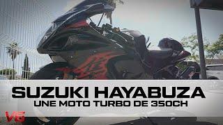 On teste la Suzuki Hayabusa : Une moto turbo de 350ch (rien que ça !)