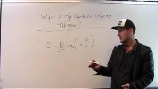 What is the Shannon capacity theorem?