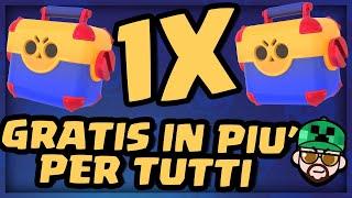 1X Mega Cassa GRATIS PER TUTTI in Più Come Ottenerla? | Brawl Stars ITA