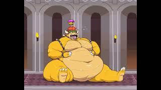 Bowser eats ghost and gets obese