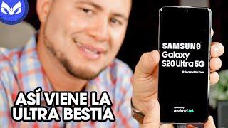 UNBOXING GALAXY S20 ULTRA TODO LO QUE VIENE!!!!!!!