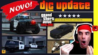 GTA V ONLINE ATUALIZAÇÃO *POLICIAL* NOVA DLC GTA ONLINE