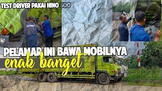 Test Mengemudi Pakai Hino 500 Begini Rasanya