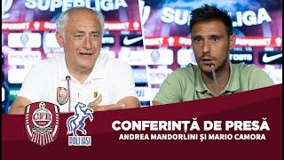  CFR Cluj - Poli Iași | Conferință de presă Andrea Mandorlini și Mario Camora