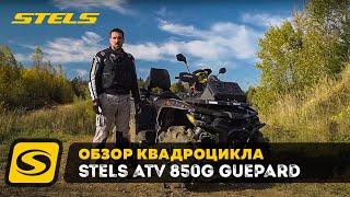 Обзор квадроцикла STELS ATV 850G GUEPARD TROPHY PRO EPS с Павлом Курлаповым, канал МОТО МАНИЯ