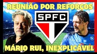 "NOS ACRÉSCIMOS" SÃO PAULO VAI PRA CIMA DE REFORÇOS | E O MÁRIO RUI SPFC? NOTÍCIAS DO SPFC AGORA