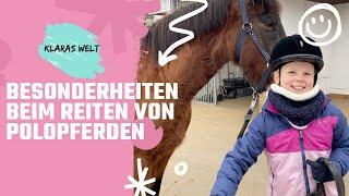 Besonderheiten beim Reiten von Polopferden | Klaras Welt