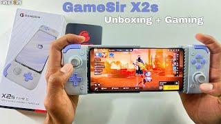 Gamesir X2s mobile gaming controller unboxing and gaming play all mobile games