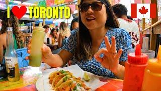 This place makes us want to move to Toronto! (crazy market + BEST street food) 