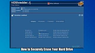 How to Securely Erase Your Hard Drive