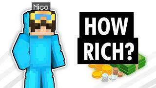 Is Nico a millionaire?