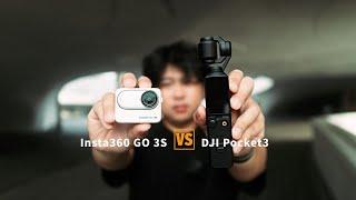 谁才是Vlog相机中的王者？insta360 GO 3S VS 大疆DJI Pocket3