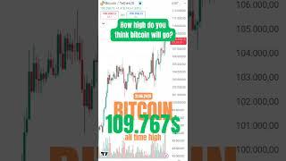 Bitcoin All-Time High! Is $150K Next? #bitcoin #alltimehighs #cryptocurrency