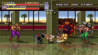 Boss Rushes of Rage (Streets of Rage Remake (v5.1) Mod) (PC) (Max) Don't Go This Way Walkthrough