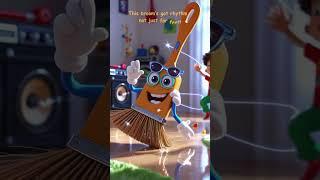 The Broom That Loves to Dance!  | Funny Dancing Broom Cartoon | Kids 3D Animation Short