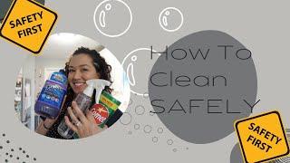 How To Clean SAFELY | Homemaking 101 | Essential LIfe Skills