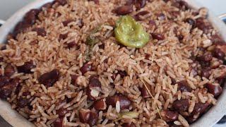 HOW TO MAKE JAMAICAN RICE PEAS | CARIBBEAN RICE & PEAS