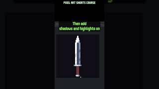 Pixel Art Sword - Step by Step Tutorial