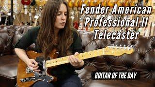 Fender American Professional II Telecaster Roasted Pine | Guitar of the Day - Angela Petrilli