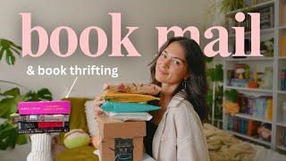 Open book mail & come book shopping with me  (at thrift stores)