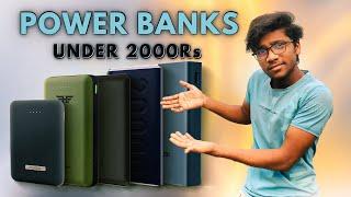 Top 5 Best Powerbanks Under ₹2000 in 2023 | Tech Trazze