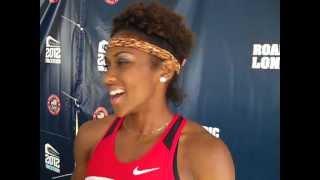 Christina Manning of Ohio State After Getting 5th at Olympic Trials 100m Hurdles