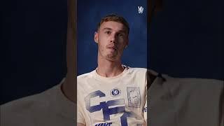 Quick  questions with Cole Palmer!  #shorts #colepalmer #chelseafc