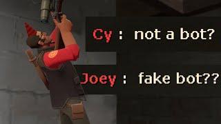 pretending to be a bot to troll in tf2