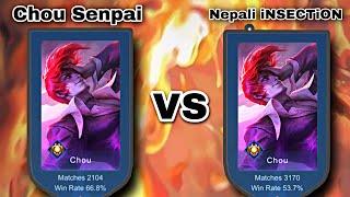 Battle of Chou Gods || Chou Senpai vs Nepali iNSECTiON || Best of 3 highlights 
