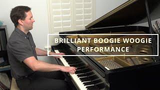 Boogie Woogie Piano Improvisation - Stunning Performance By Dan The Piano Man