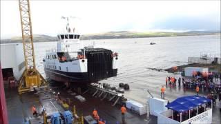 Launch of MV Catriona ferry