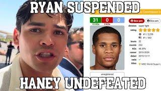 RYAN GARCIA SUSPENDED, DEVIN HANEY IS UNDEFEATED AGAIN! LIVE REACTION TO NEW YORK'S OFFICIAL VERDICT