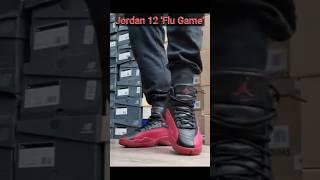 Air Jordan 12 Retro 'Flu Game' 2025 Sneaker On Feet