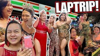 WEARING GOWN SA 7/11 ANG MGA BAYUT! (SUPER LAPTRIP!)