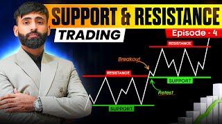 Support and Resistance Trading || Ep 4 || Free Trading Course - Learn Trading