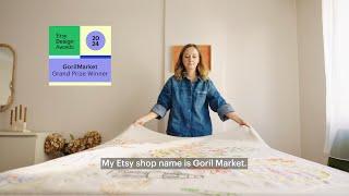 The 2024 Etsy Design Awards Grand Prize Winner | Etsy Keep Commerce Human