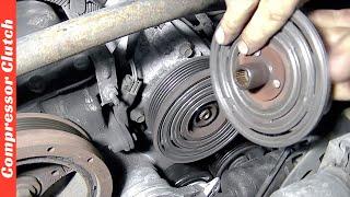 REPLACE Car AC Clutch Without Removing Compressor EN