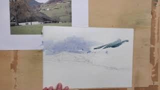 Tip of The Week: Creating Distance Illusion in Watercolor