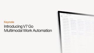 Introducing V7 Go: Multimodal Work Automation for the GenAI Era