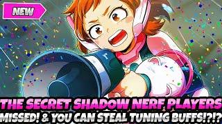 THE SECRET SHADOW NERF PLAYERS MISSED + WTFFFF! YOU CAN STEAL TUNING BUFFS NOW (My Hero Ultra Rumble