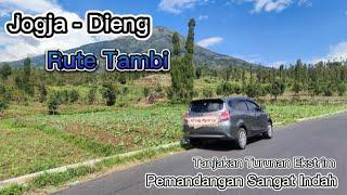 Full Perjalanan Ke Dieng via Rute Tambi dari Jogja - Tambi - Dieng, Tanjakan dan Turunan Ekstrim