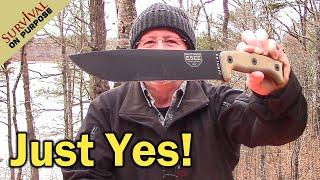 Is The ESEE Junglas The Best Large Knife For Survival? - Sharp Saturday