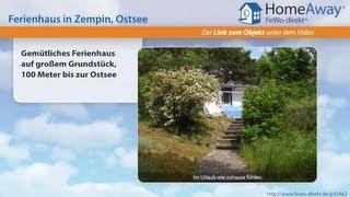 Usedom: Gemütliches Ferienhaus auf großem Grundstück, 100 Meter bis zur - FeWo-direkt.de Video