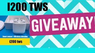 [Give away]i200 TWS Unboxing 1:1 Super Airpods 2 Copy Review H1 Chip Best Clone i100 tws killer